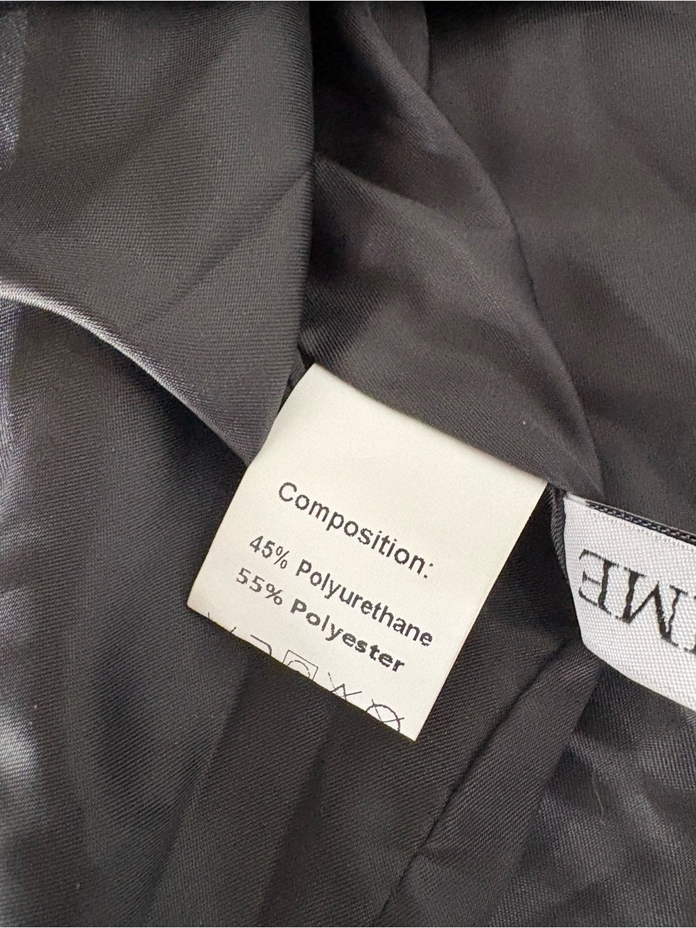 Attrime Faux Leather & Denim Moto Jacket
NWT Size Small
