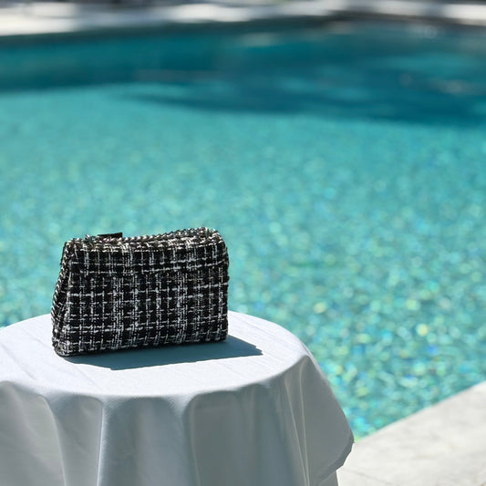 Badgley Mischka Tweed