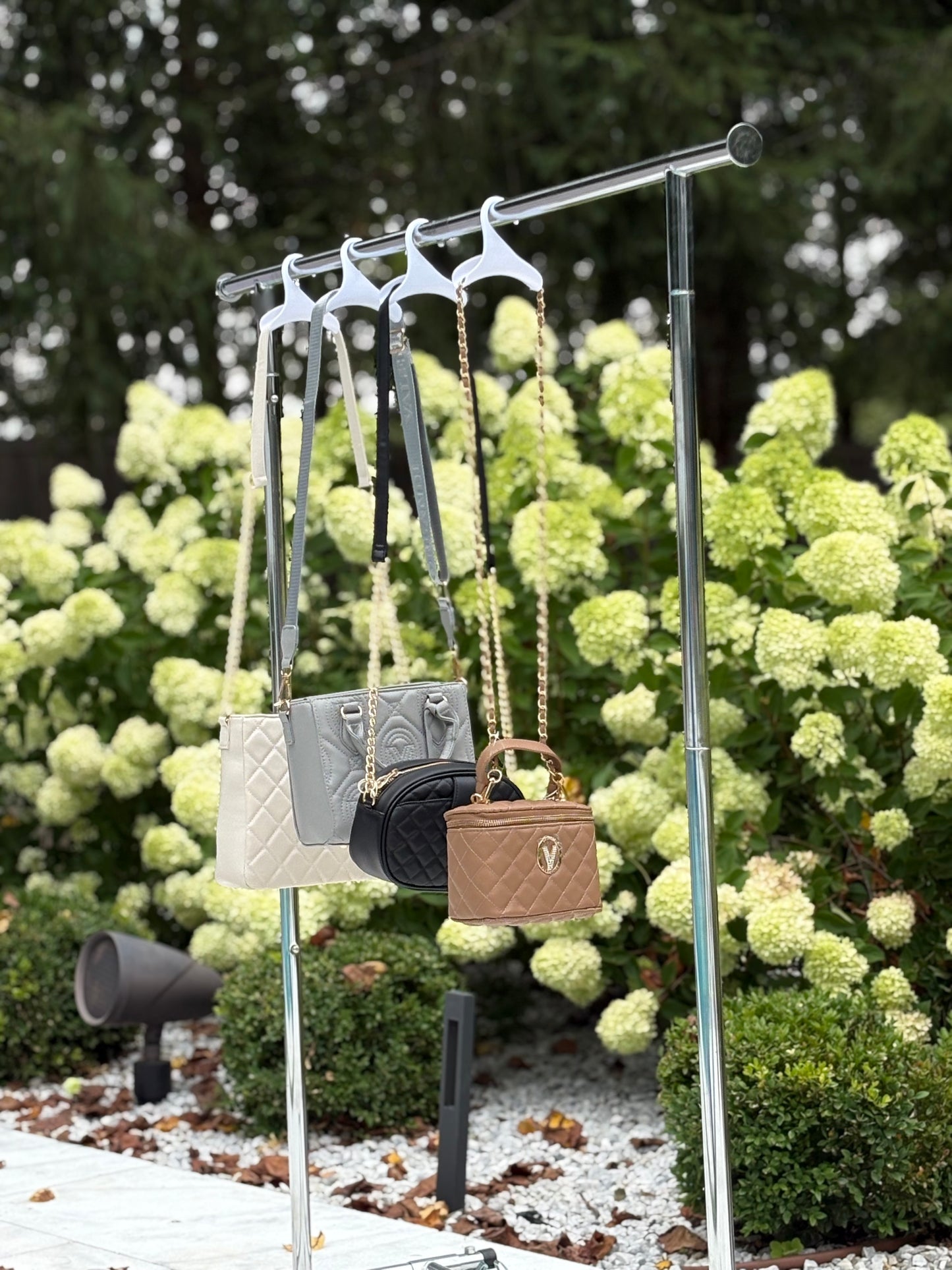 Valentino Orlandi Quilted Vanity Crossbody