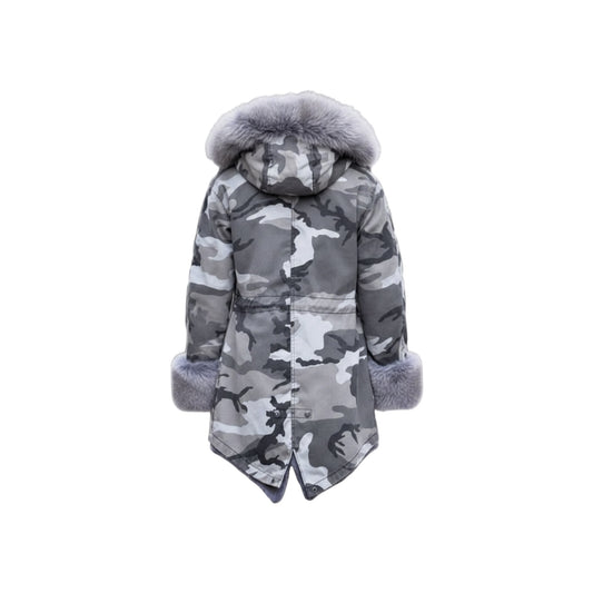 Roiii Women Thicken Warm down alternative Lightweight Winter Coat Hooded Jacket