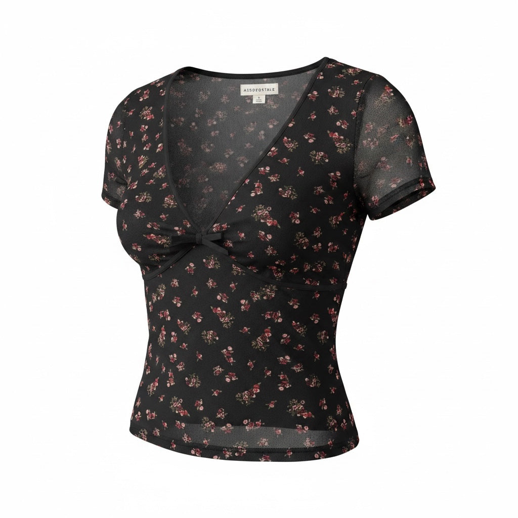 Aeropostale Floral Top