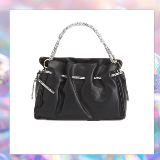 Badgley Mischka Snake Large Handbag