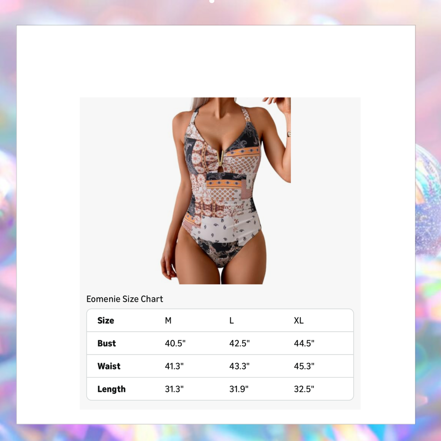 Eomenie One Piece Swimsuit - Tummy Control Ruched Bathing Suit V Wire Neck