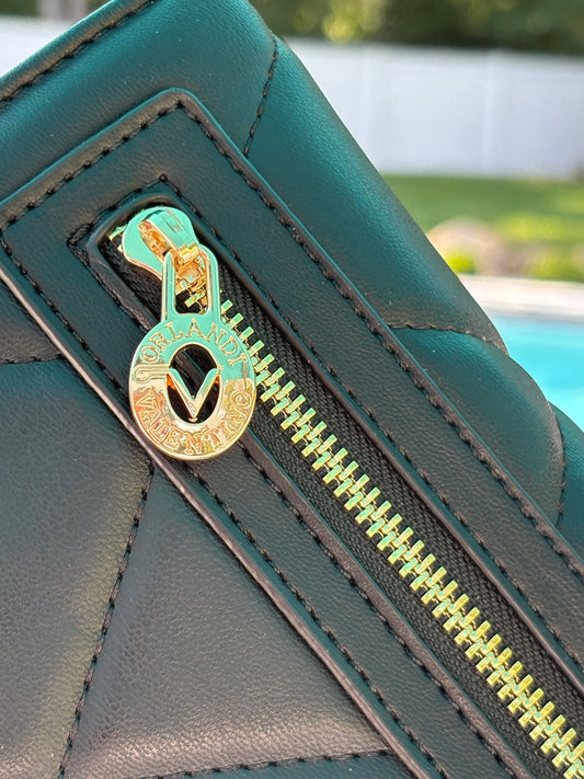 Valentino Orlandi Crossbody Black Bag