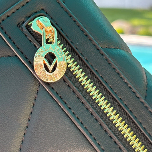 Valentino Orlandi Crossbody Black Bag