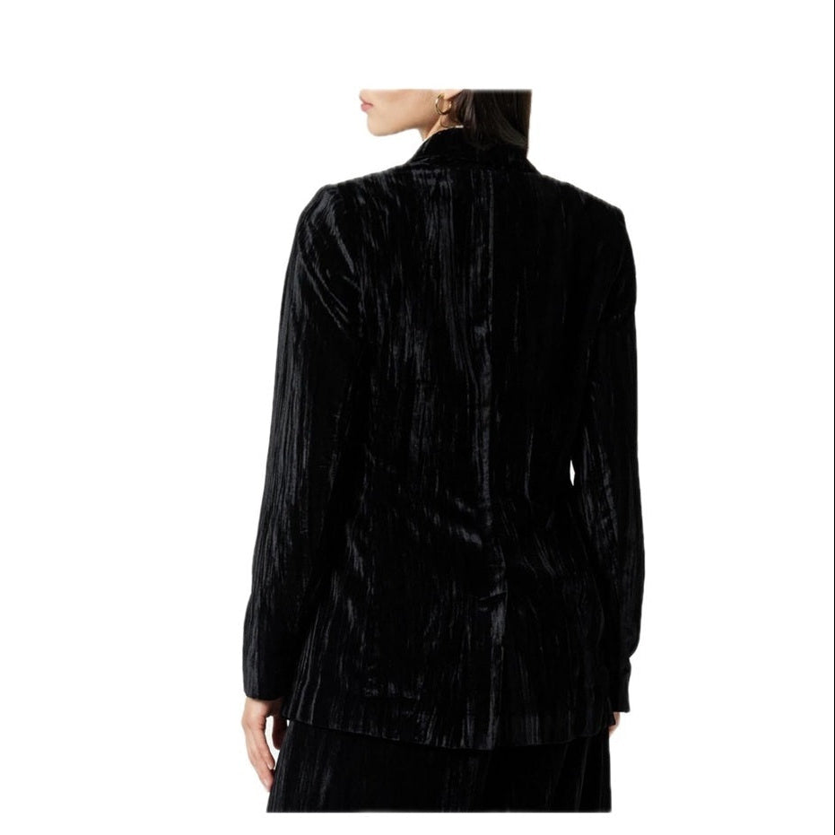 The Drop Luxurious Black Velvet Women's Blazer Size Small NWT