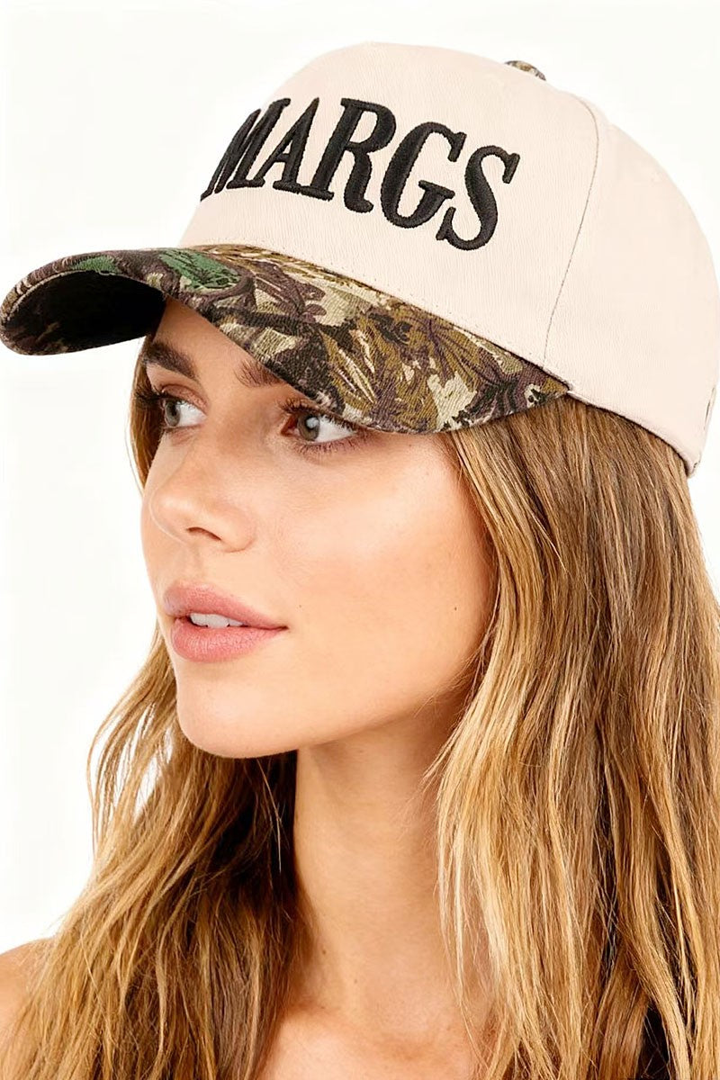 MARGS - Two -Tone Canvas Cotton Trucker Cap