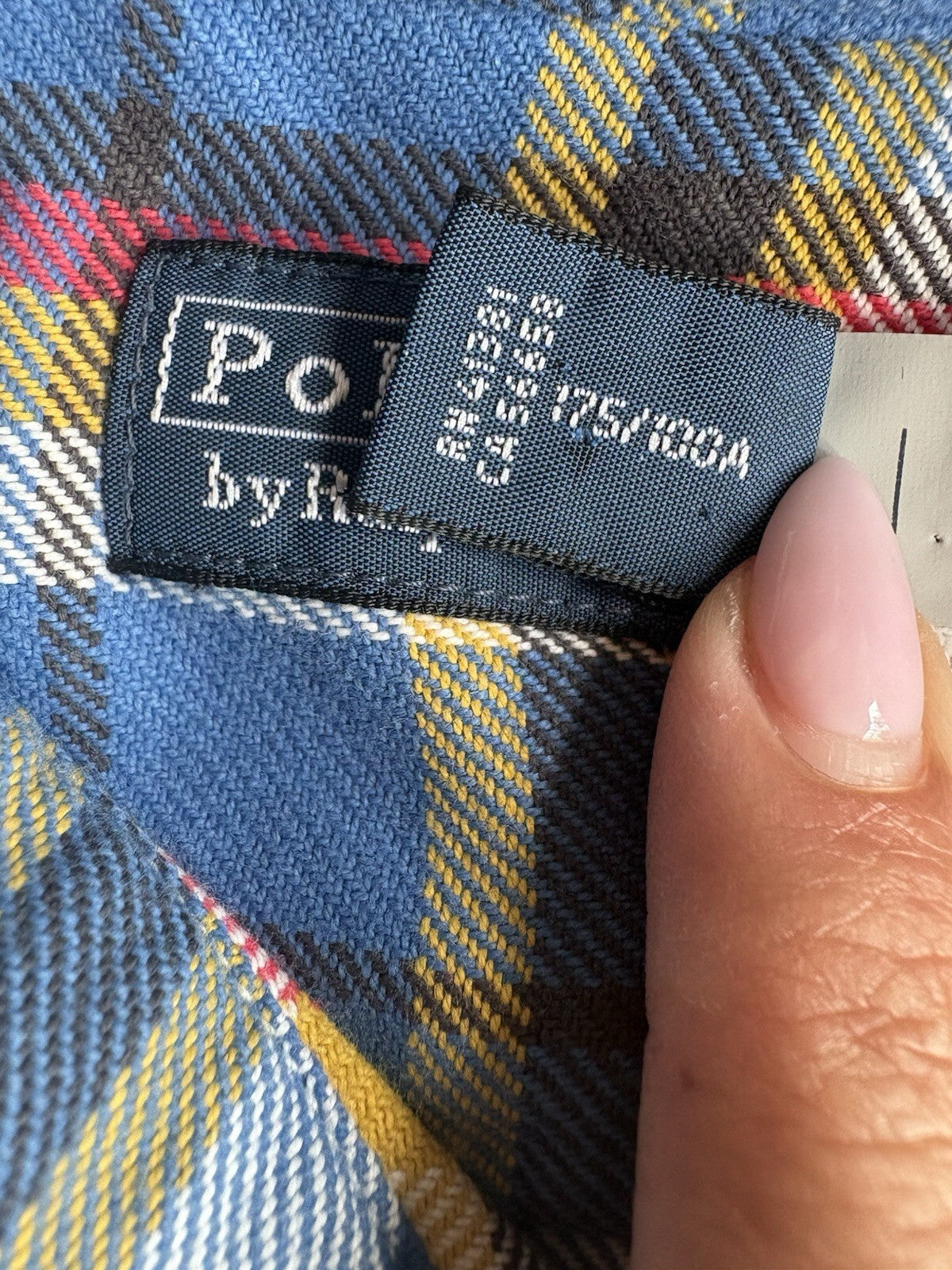 Polo Ralph Lauren Women’s Relaxed Fit Plaid Cotton Shirt Size 10 Pony Logo Preloved