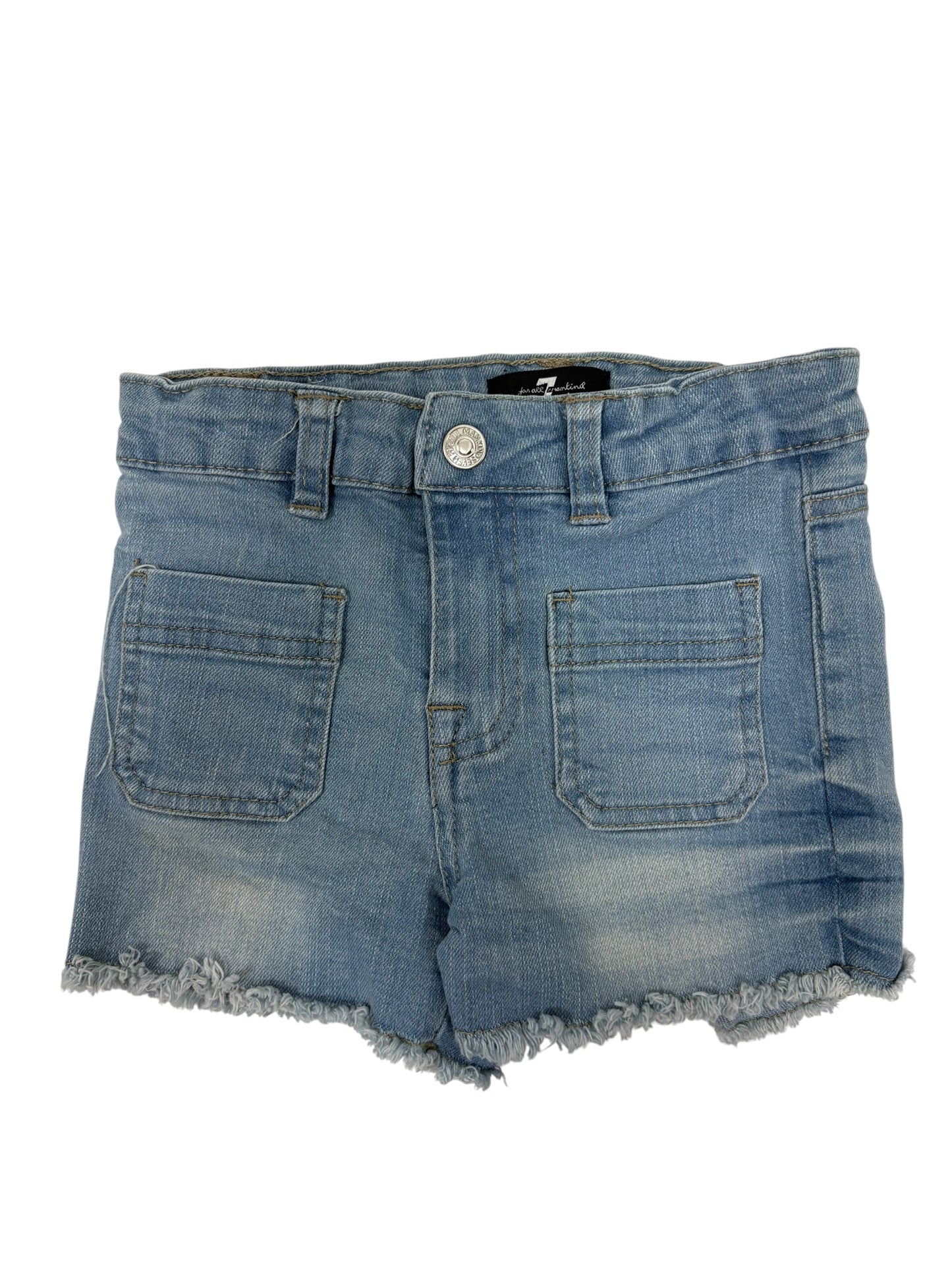 Girls’ 7 for all mankind Jean shorts size 4 Preloved