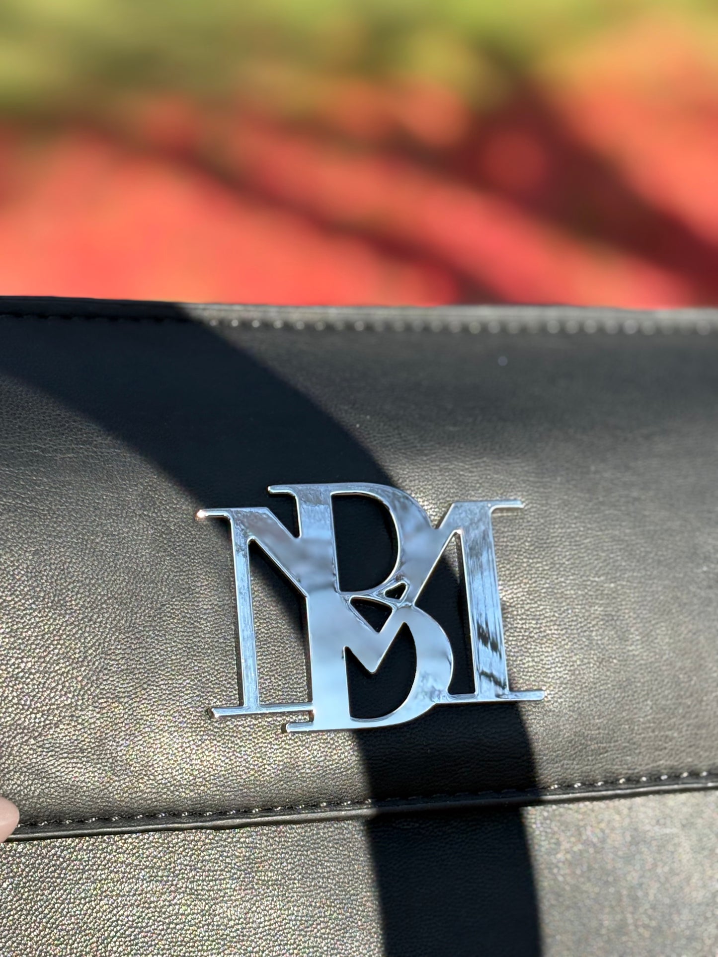 Badgley Mischka Black Vegan Leather