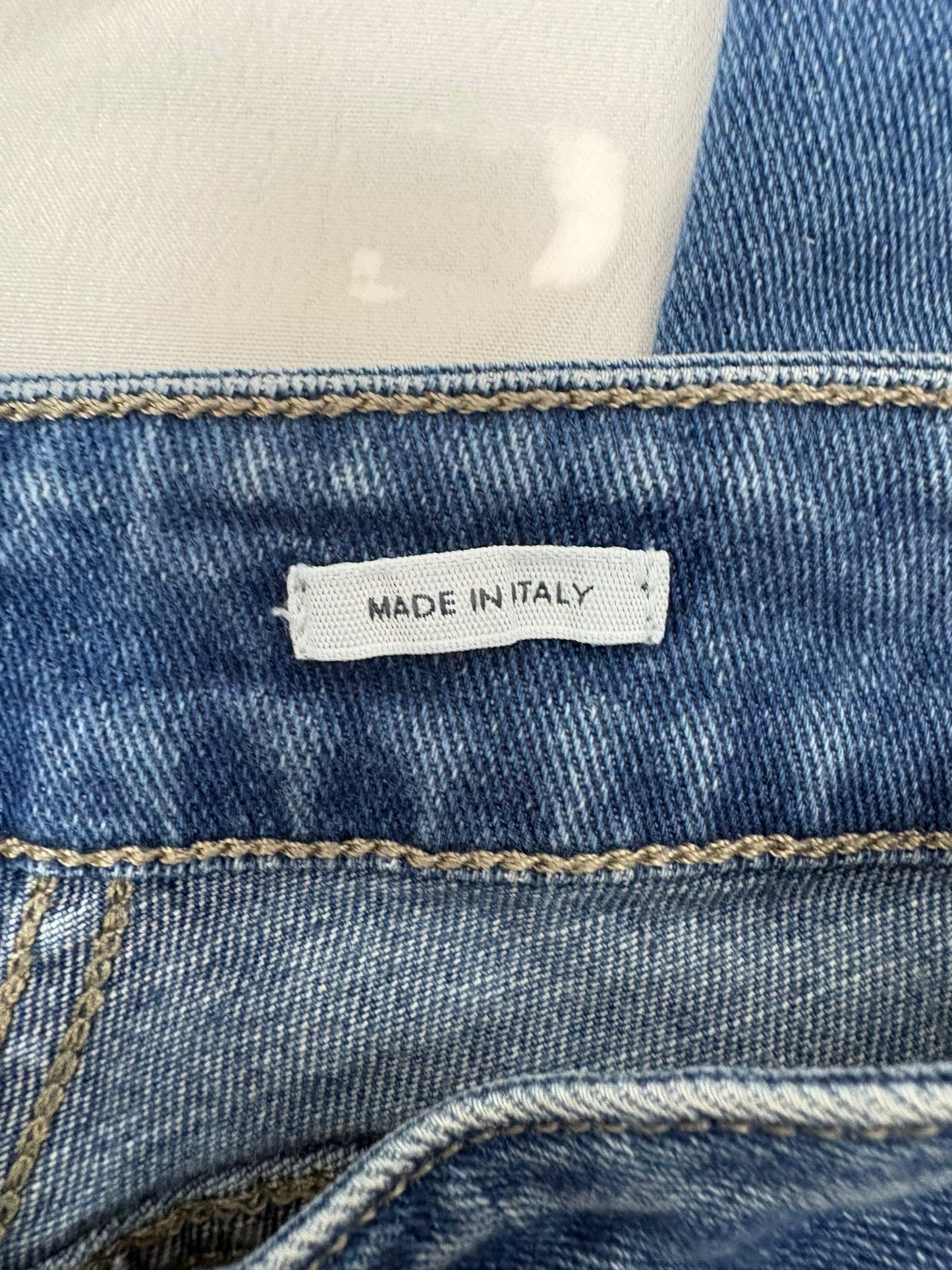 Closed Jeans Women’s Size 24 Medium Wash Straight Leg Candiani Italian Denim Preloved