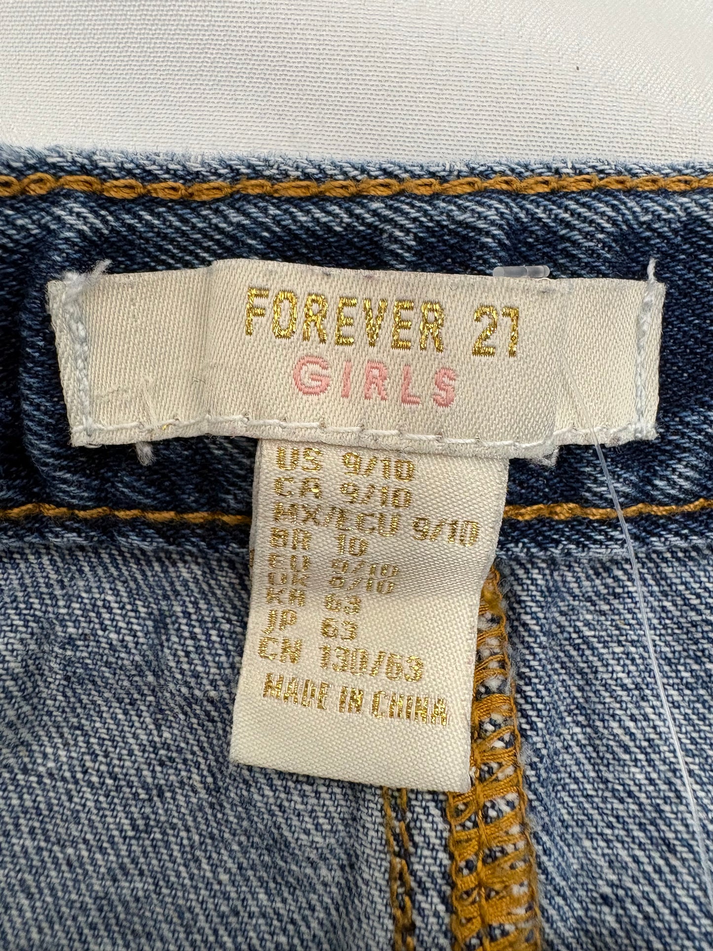 Forever 21 Blue Jean skirt Size 9/10 Preloved