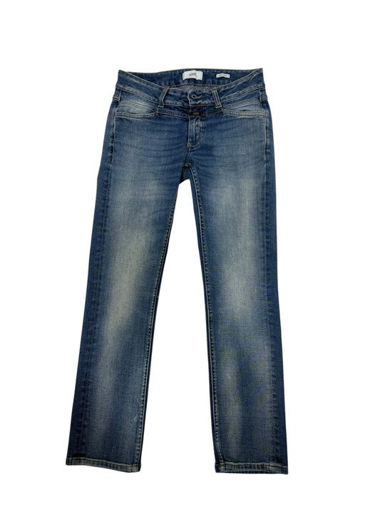 Closed Jeans Women’s Size 24 Medium Wash Straight Leg Candiani Italian Denim Preloved