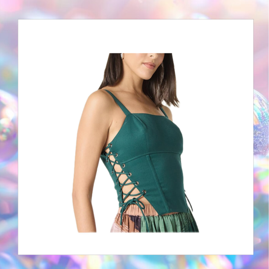 Side Tie Corset