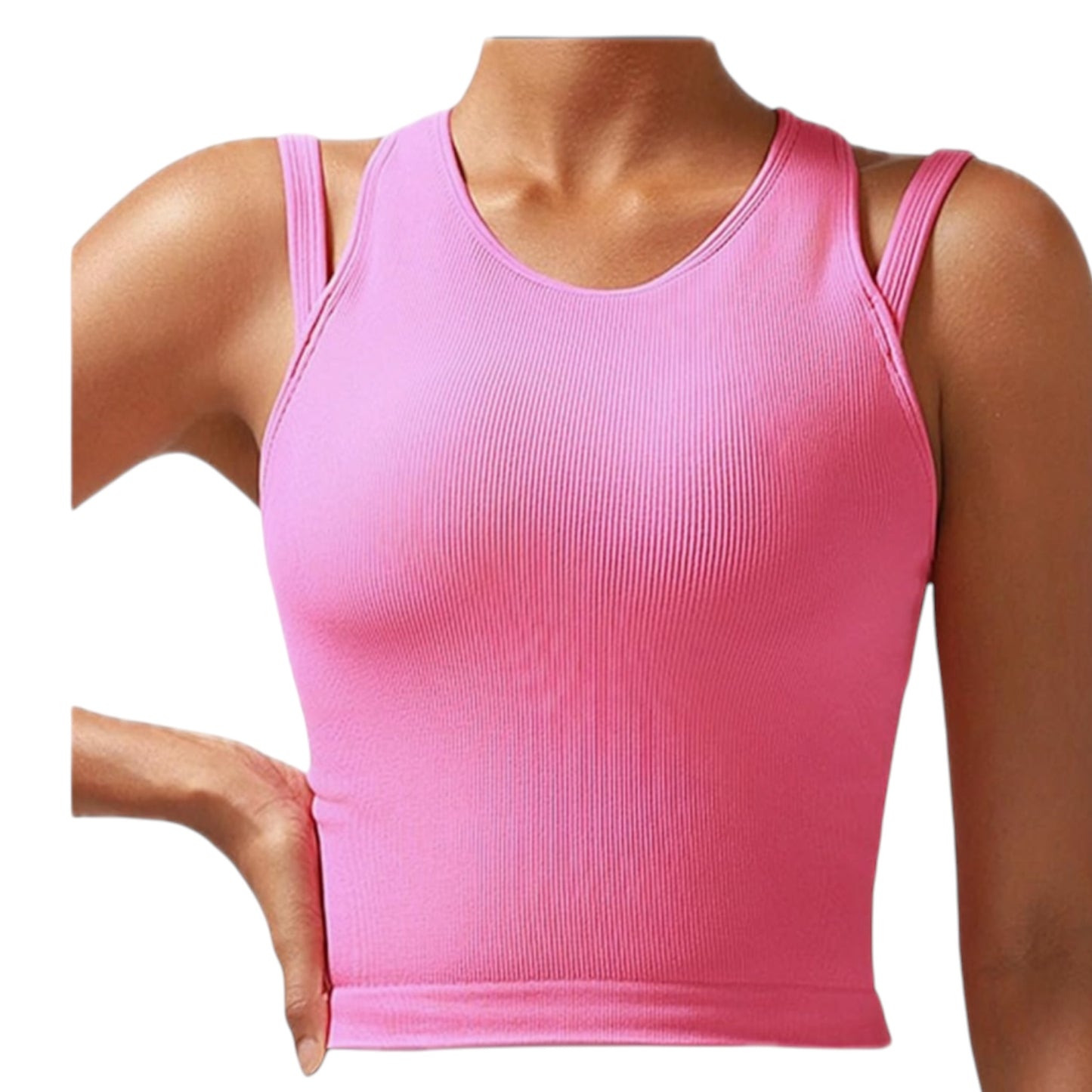 Green Activewear Top