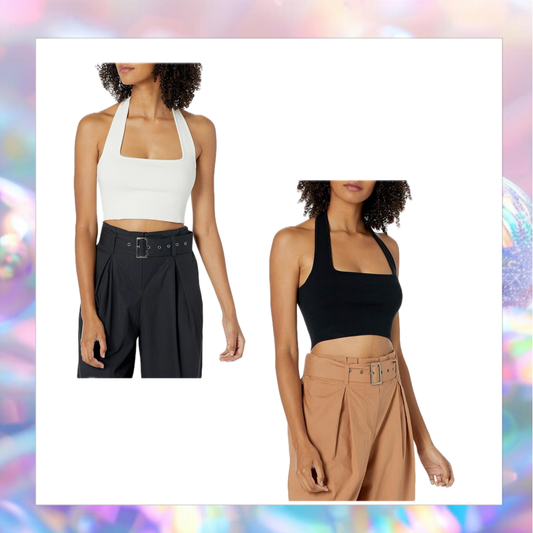 Fitted Square-Neck Bralette