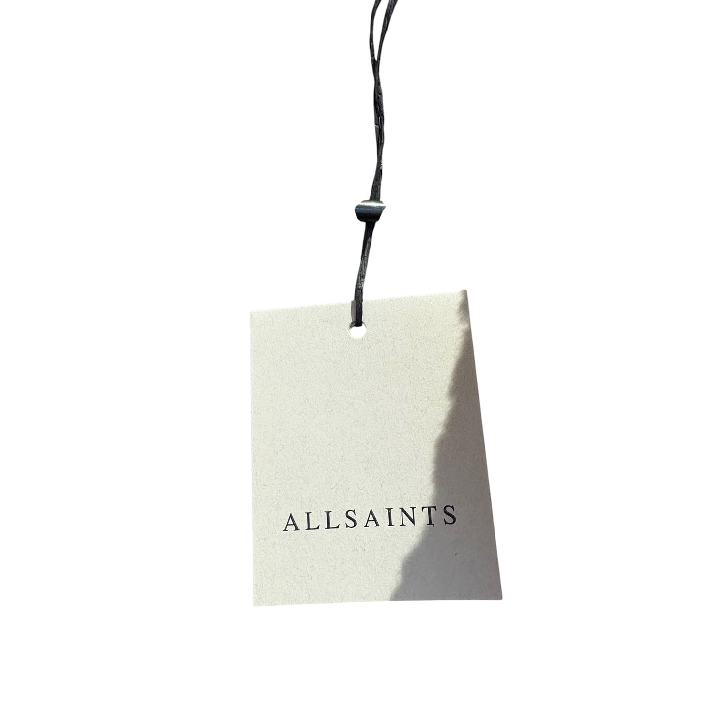 AllSaints Zep Genuine Shearling Moto Vest Size S