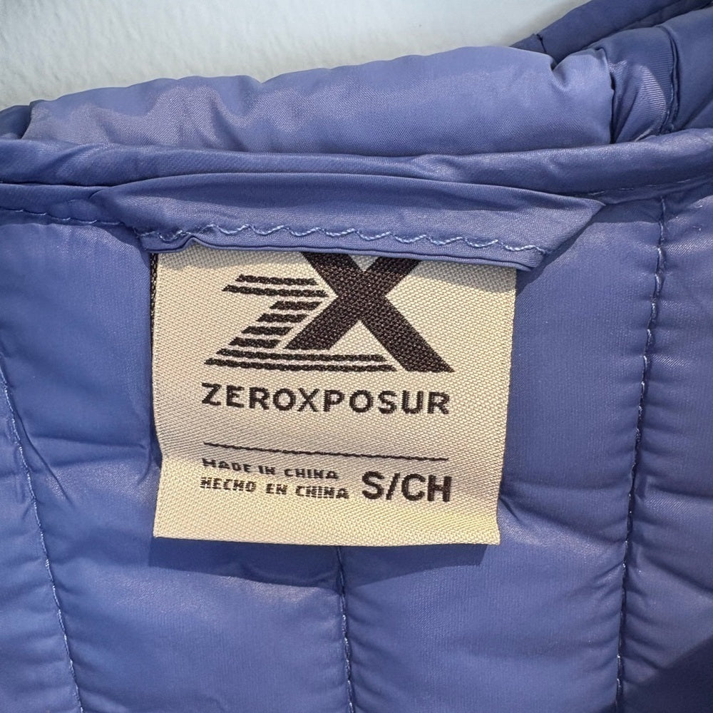 ZeroXposur Iris Denim Jacket Lightweight Bluish Small NWT