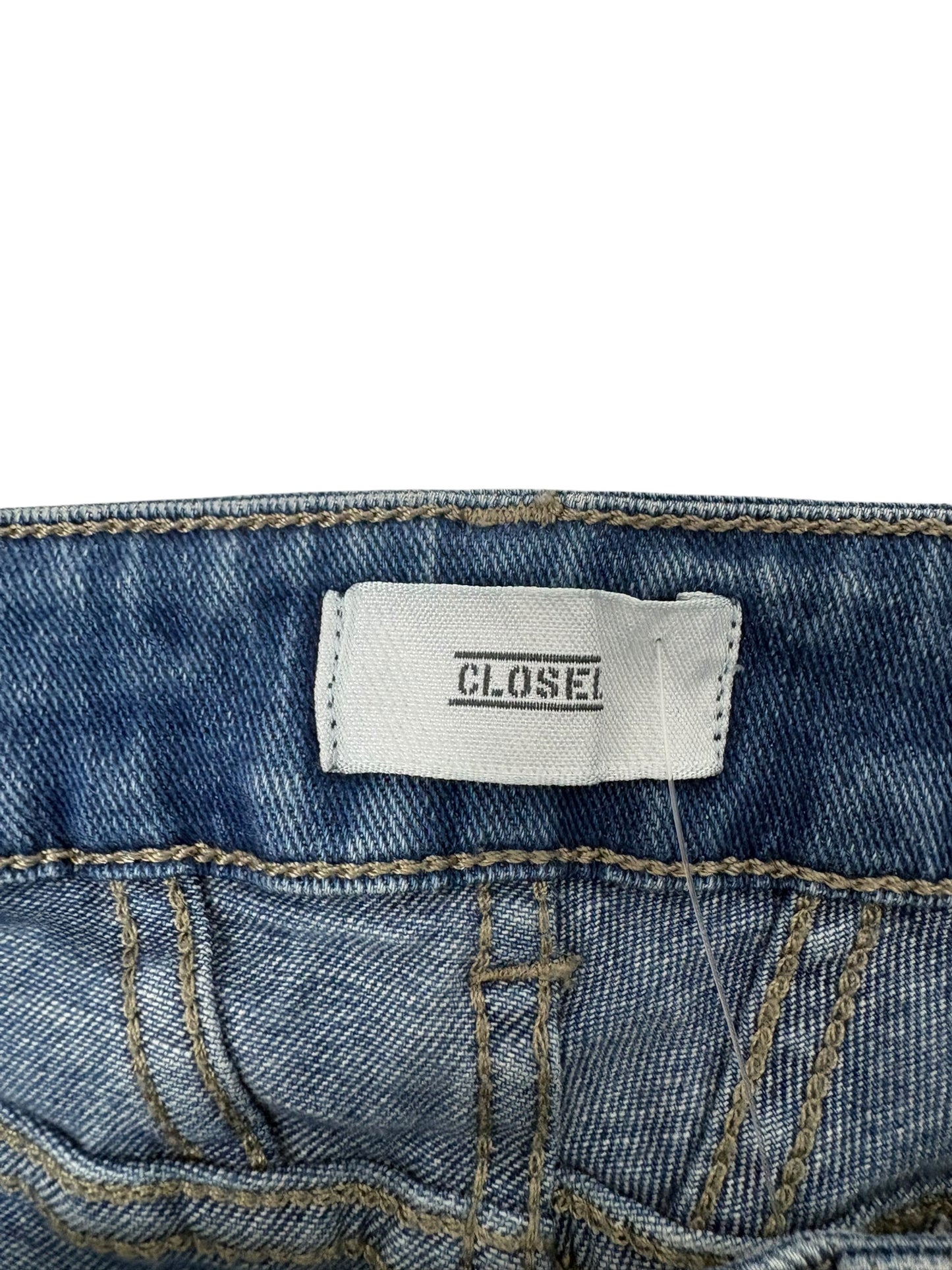 Closed Jeans Women’s Size 24 Medium Wash Straight Leg Candiani Italian Denim Preloved