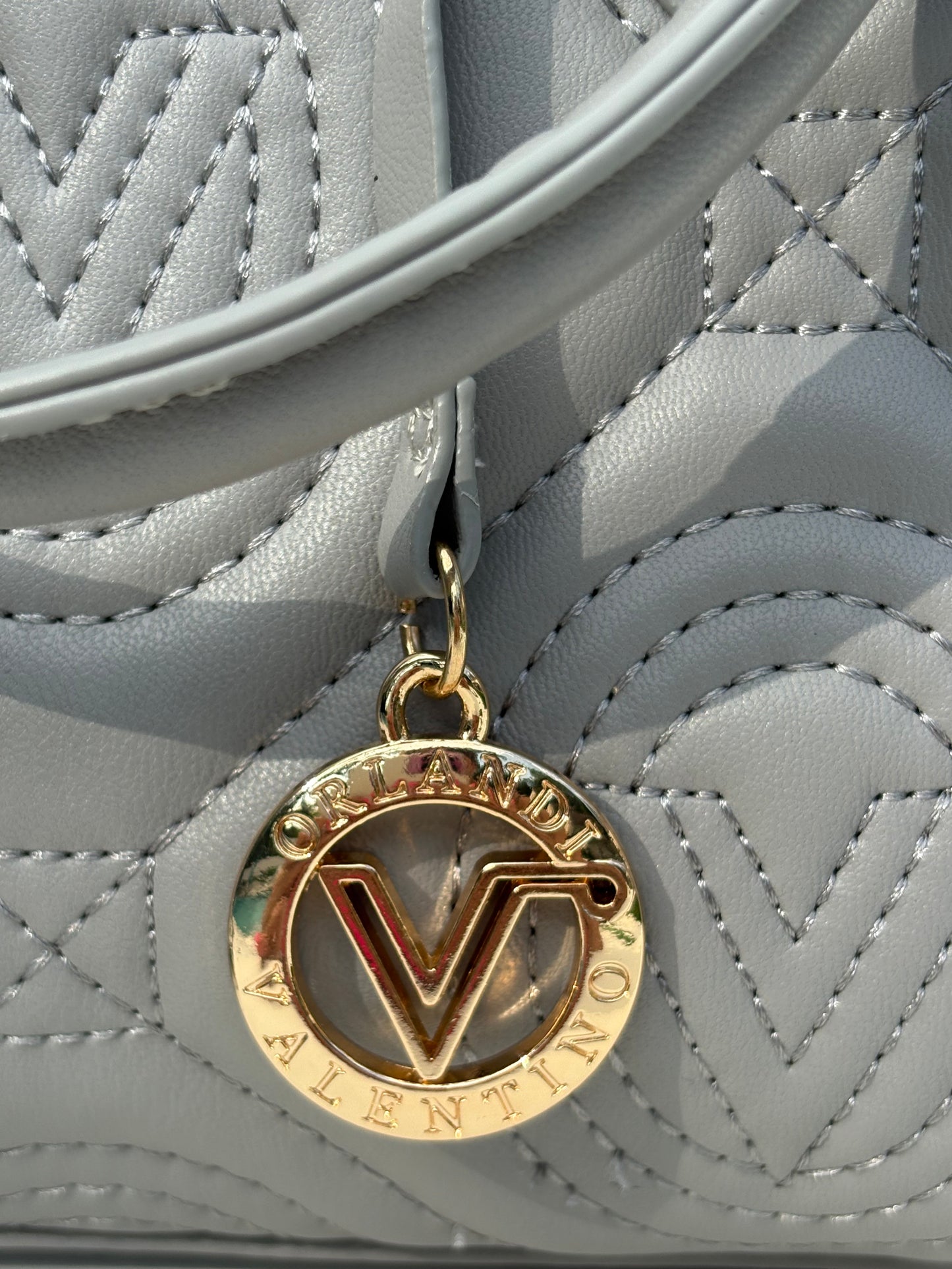 Valentino Orlandi Small Quilted Monogram