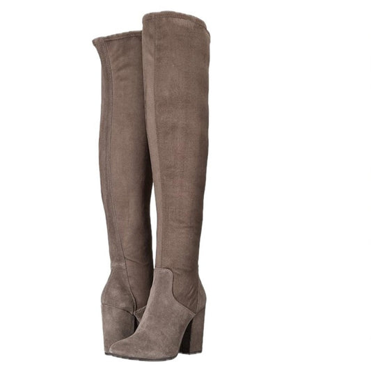 Charles David Women's Over-the-Knee Boots in Taupe Size 5 New