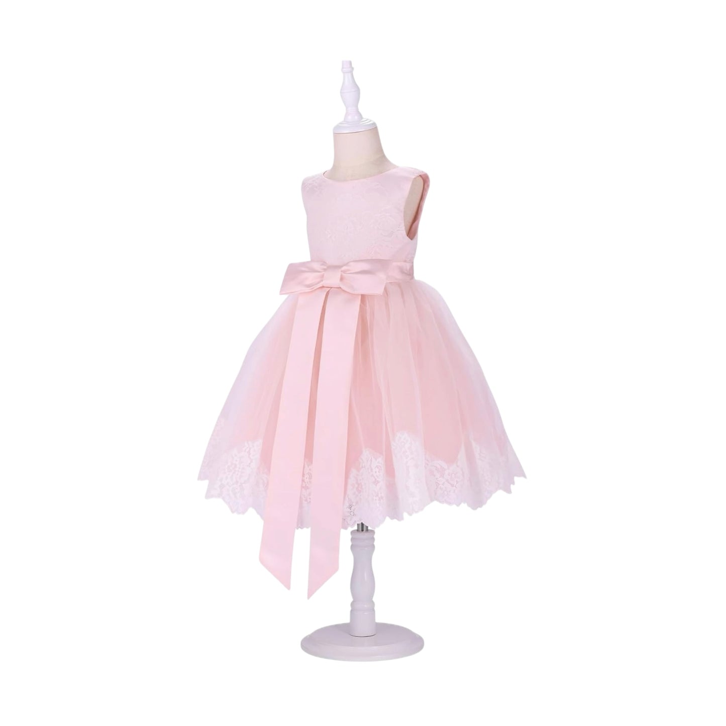 Lace Tulle Party Dress - Sipdew
