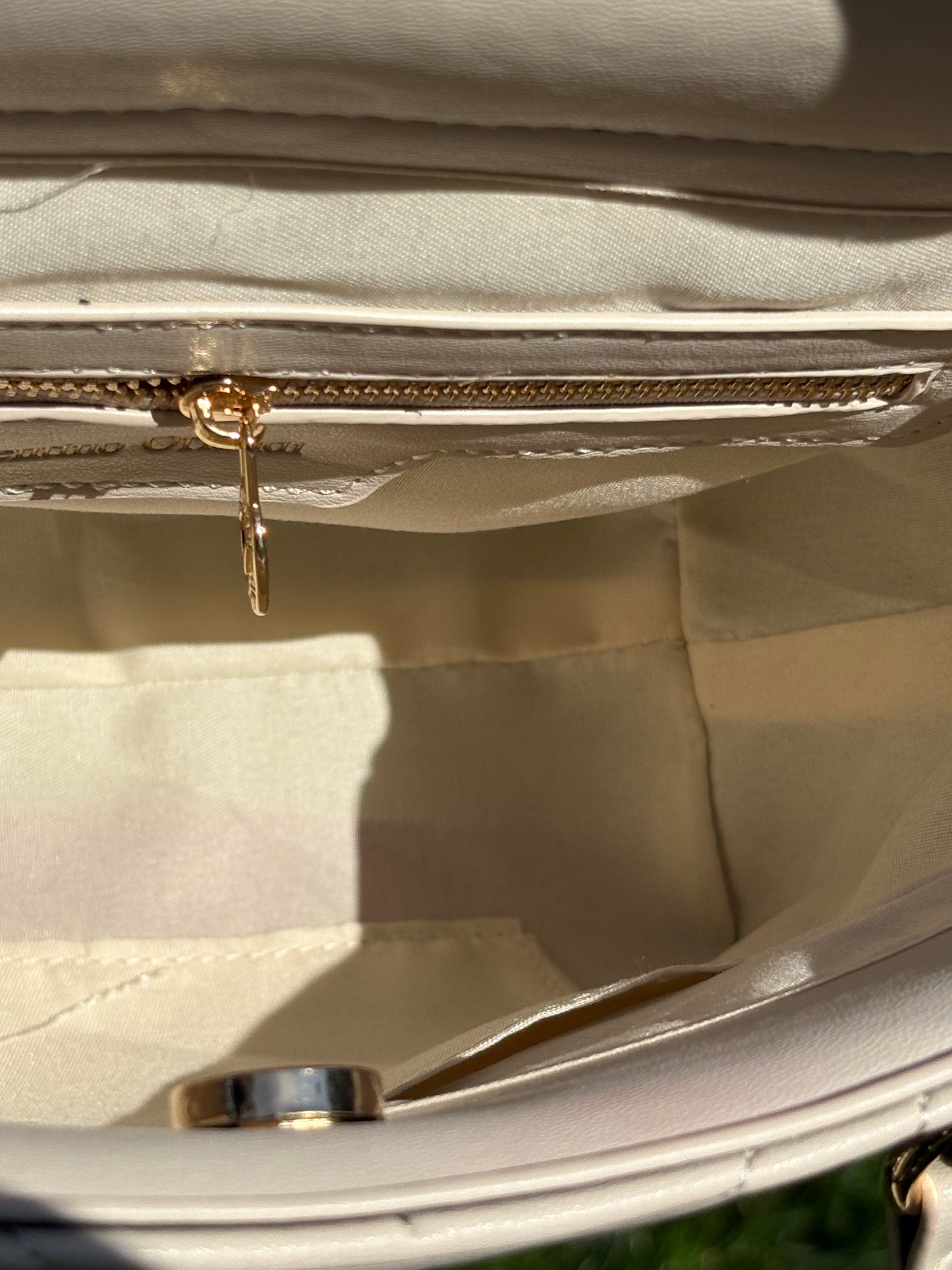Valentino Orlandi Quilted Tote
