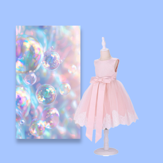 Lace Tulle Party Dress - Sipdew