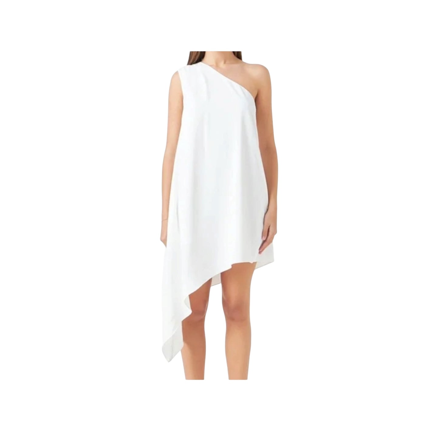 Endless Rose One-Shoulder Asymmetric Dress