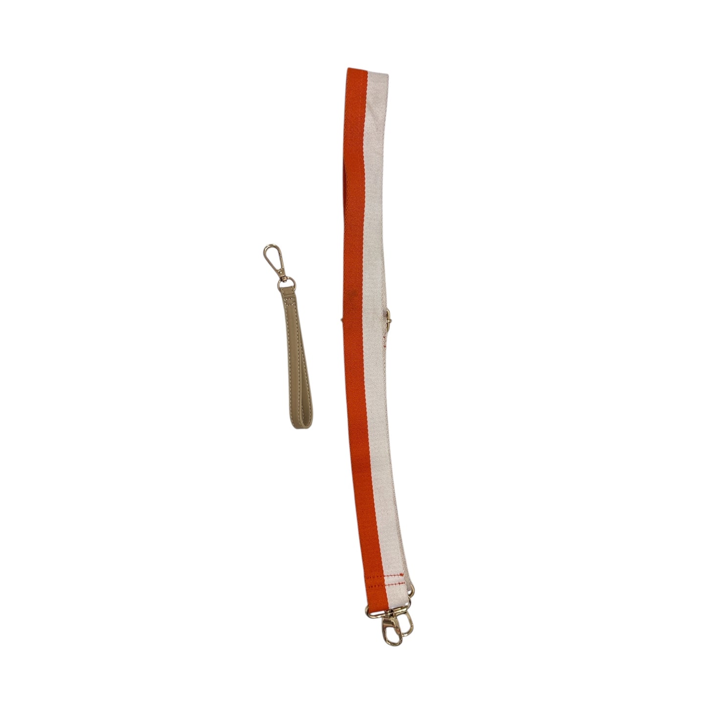 SR Squared by Sondra Roberts Camo Crossbody Bag with Bonus Wristlet Strap | Orange Lining | Gold Hardware