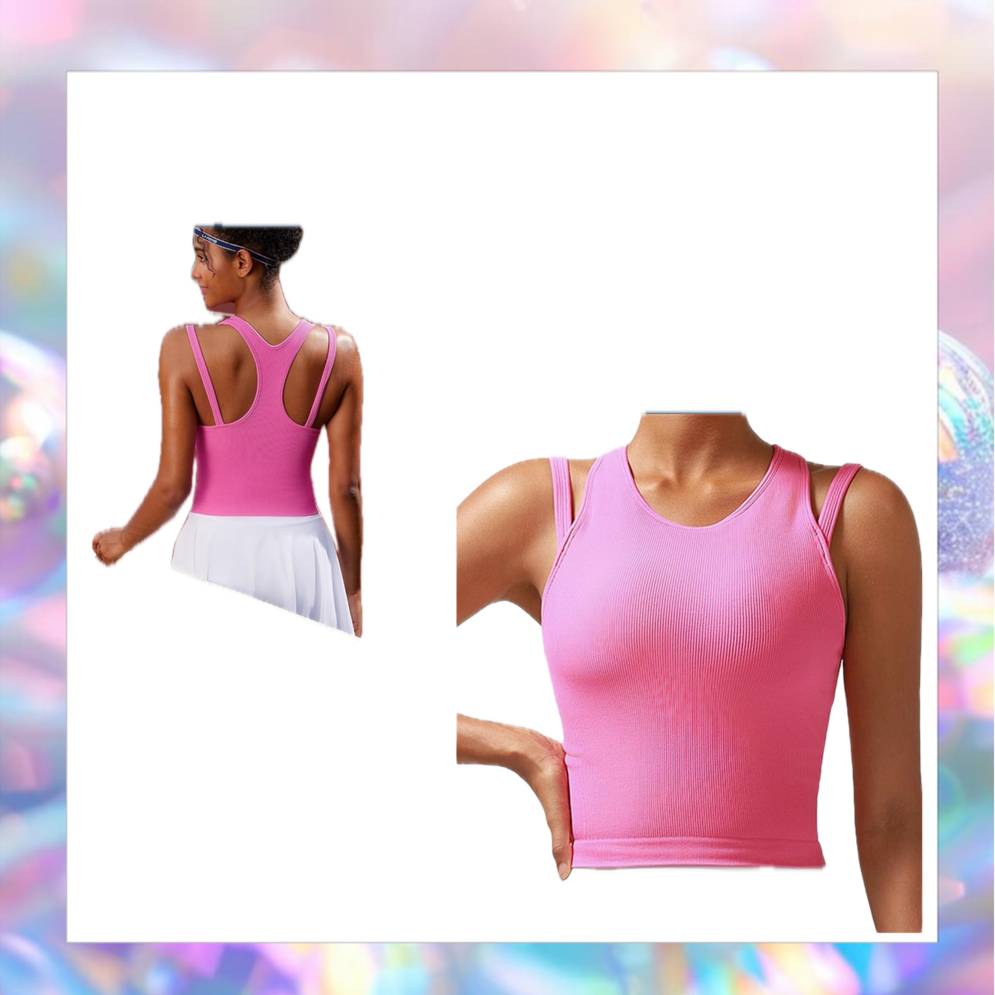 Green Activewear Top