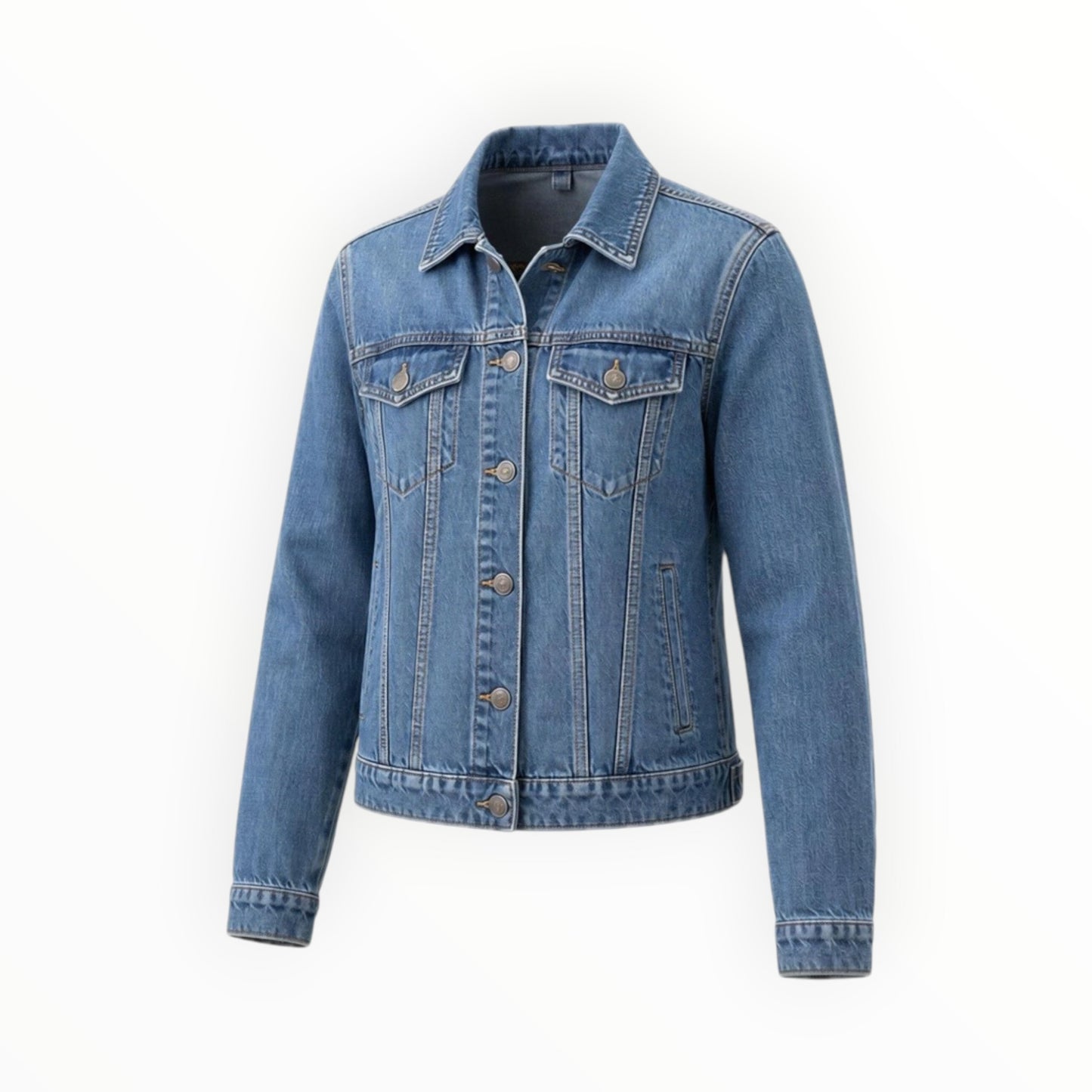 Seven7 - Women’s Classic Light Blue Denim Jacket