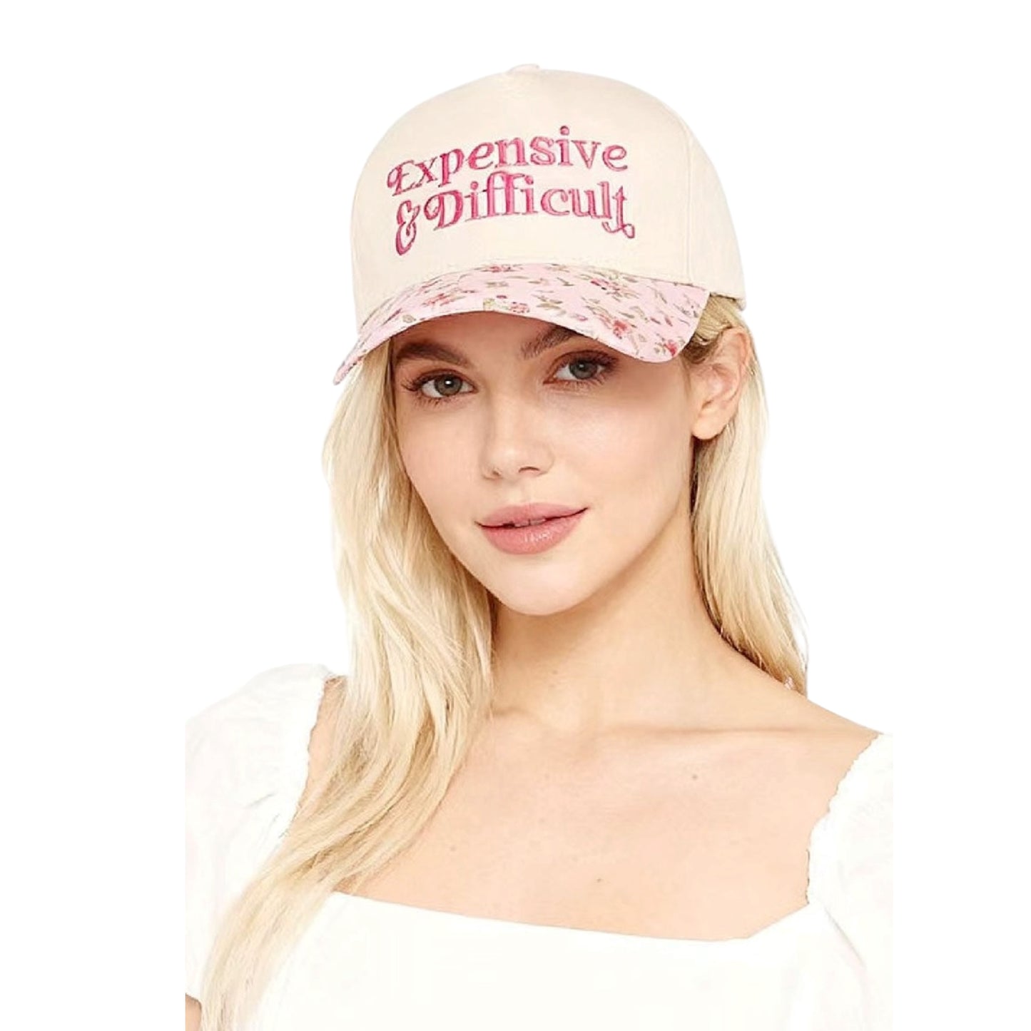 Expensive & Difficult Two-Tone Canvas Trucker Cap