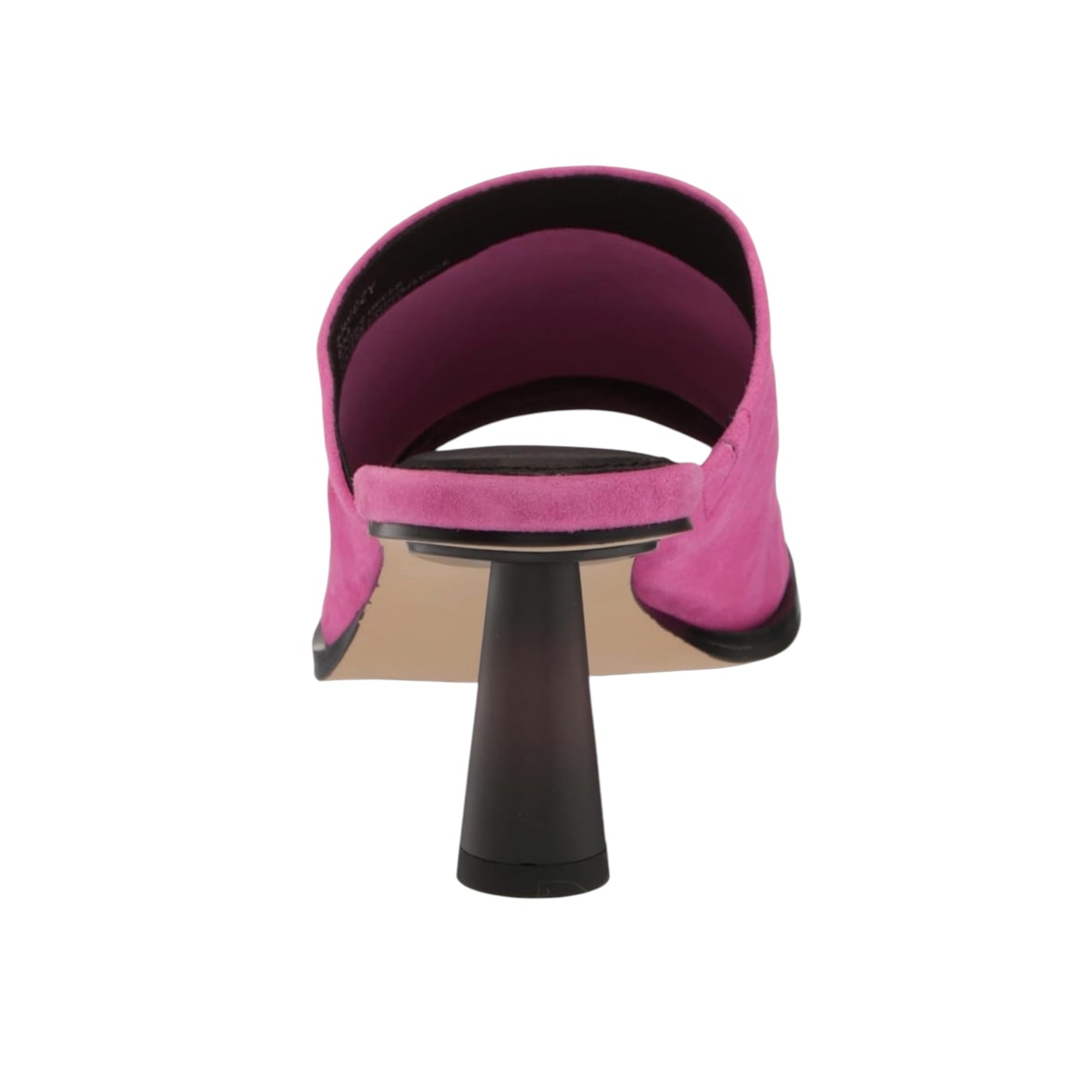 Sanctuary Women’s Breezy Heeled Mule Sandal – Size 6 | Fuchsia Suede | New Without Box