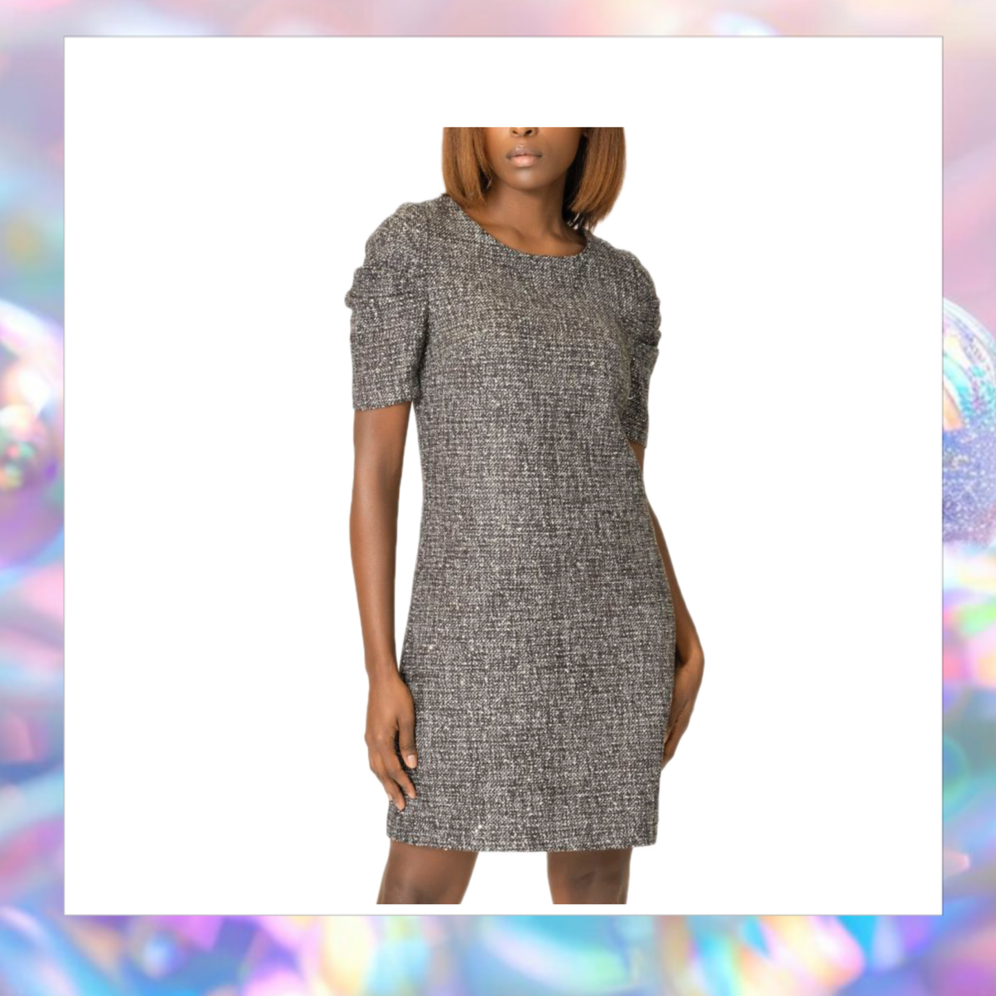 Tweeded Dress - Area Stars