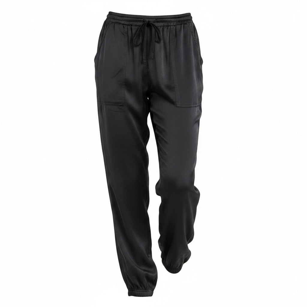 Elastic Waist Relaxed Jogger Pants