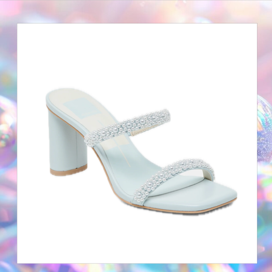 Nolah Pearl Heels Ice Blue Stella - Dolce Vita