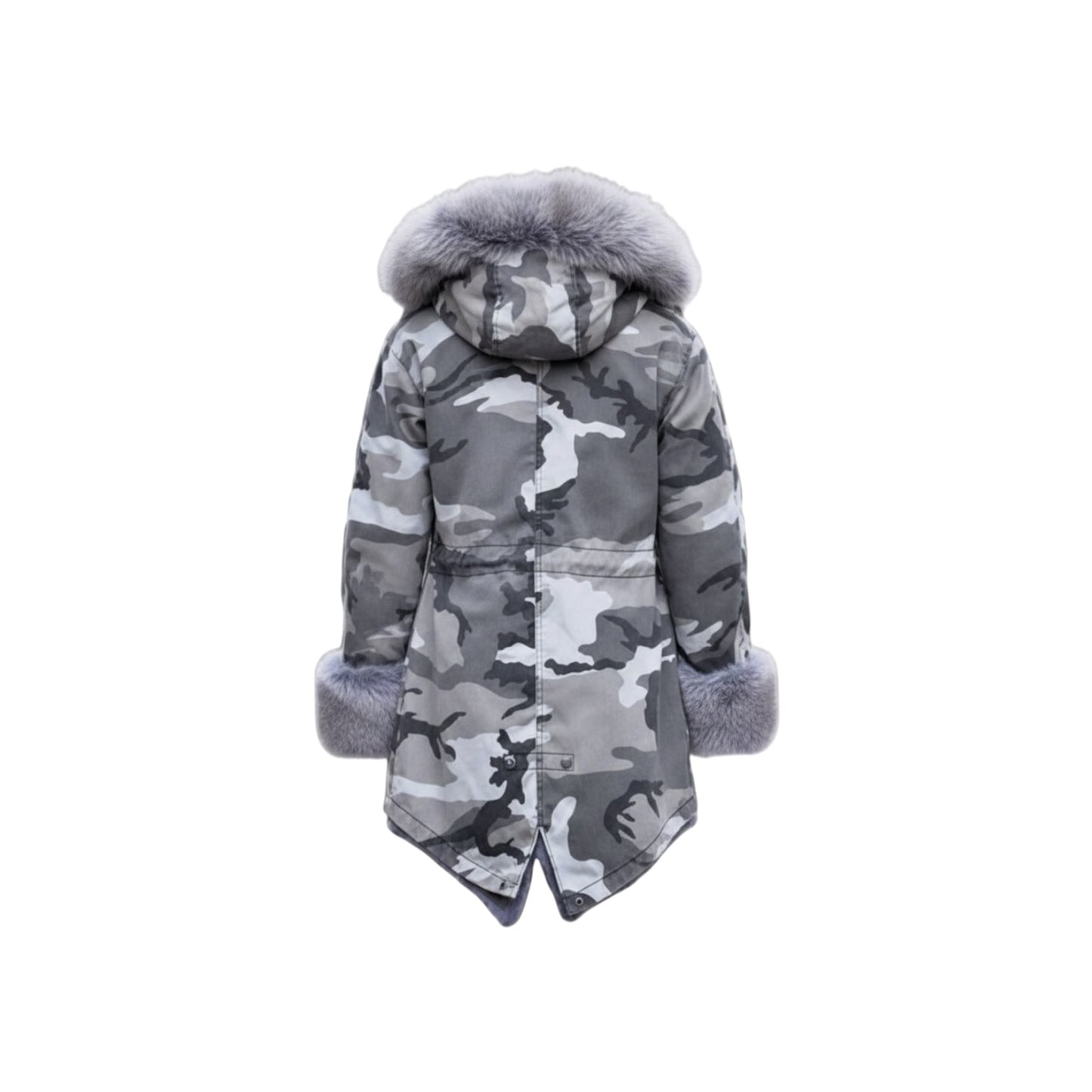 Roiii Women Thicken Warm down alternative Lightweight Winter Coat Hooded Jacket