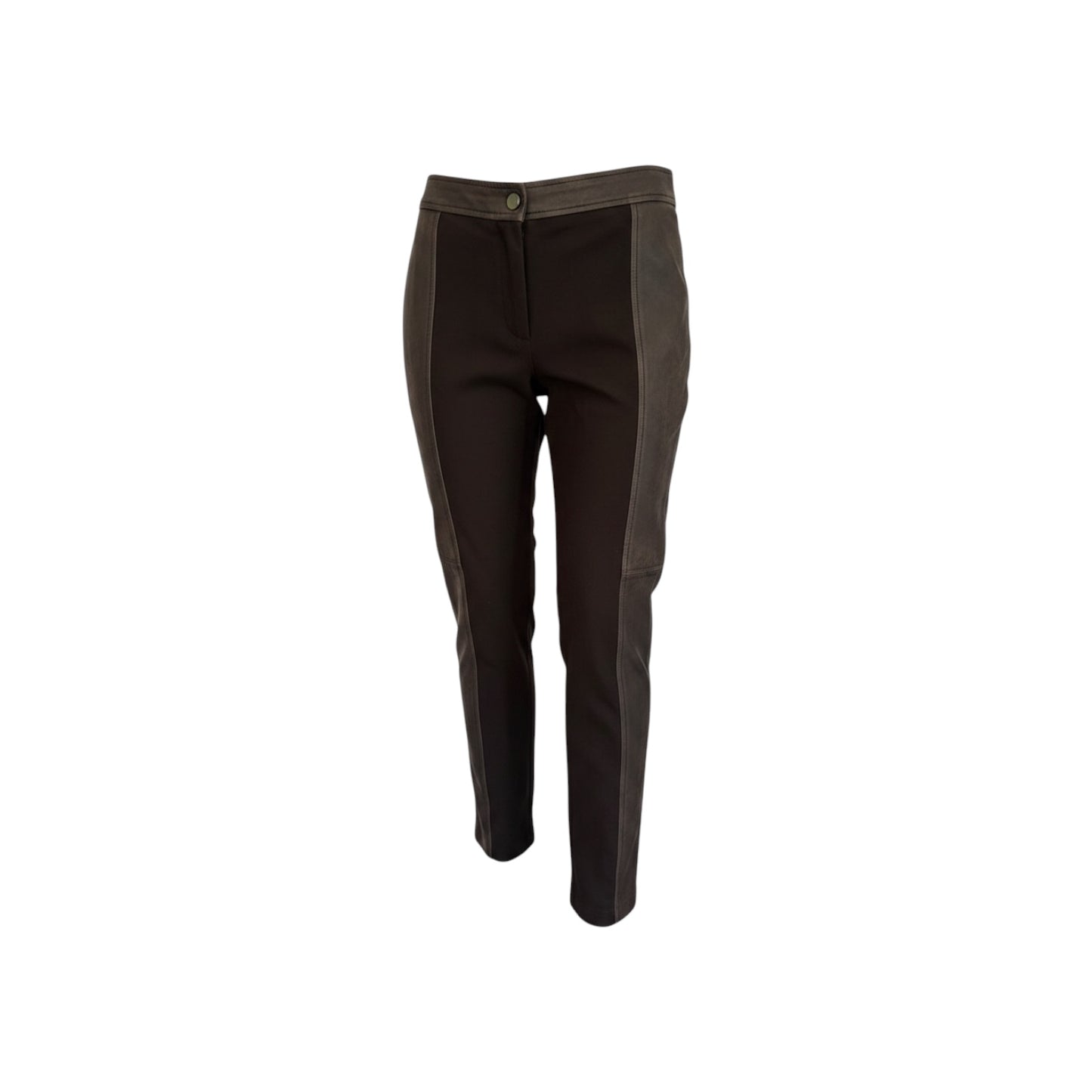 W by Worth Leather & Ponte Moto Panel Pants — Size 6 Preloved