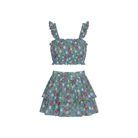 Illa Illa Two Piece Summer Skirt Set
