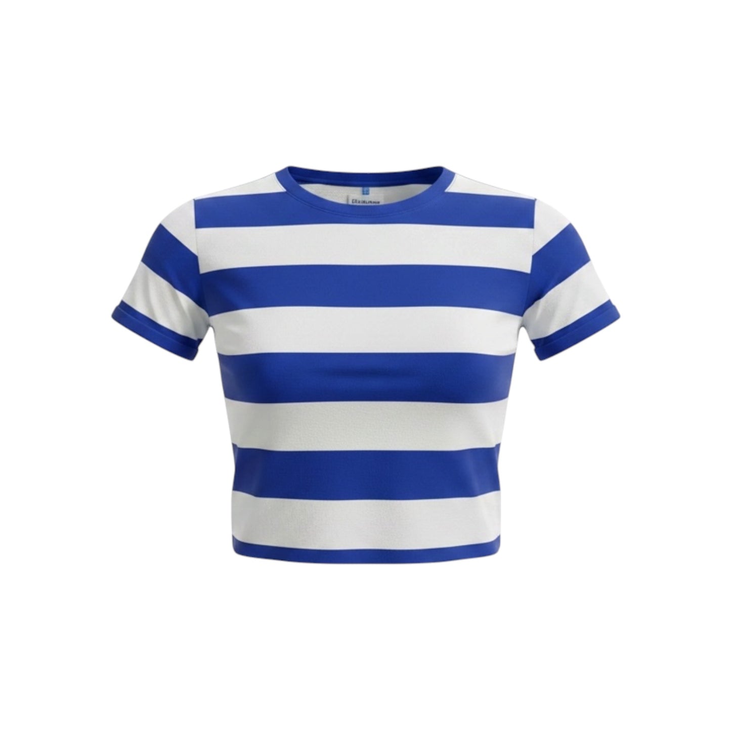 The Drop Relaxed Fit Blue and White Stripe Shirt Size S