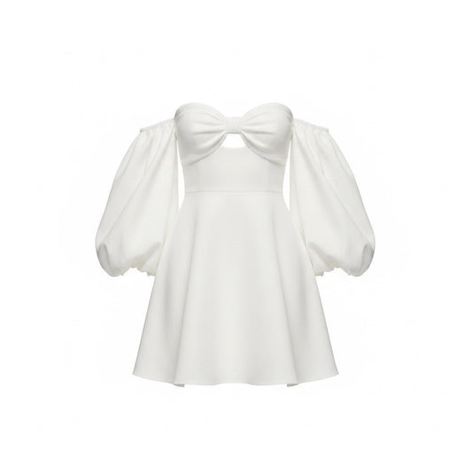 Saint Lucia Mini Strapless Dress-For Love and Lemons Size M