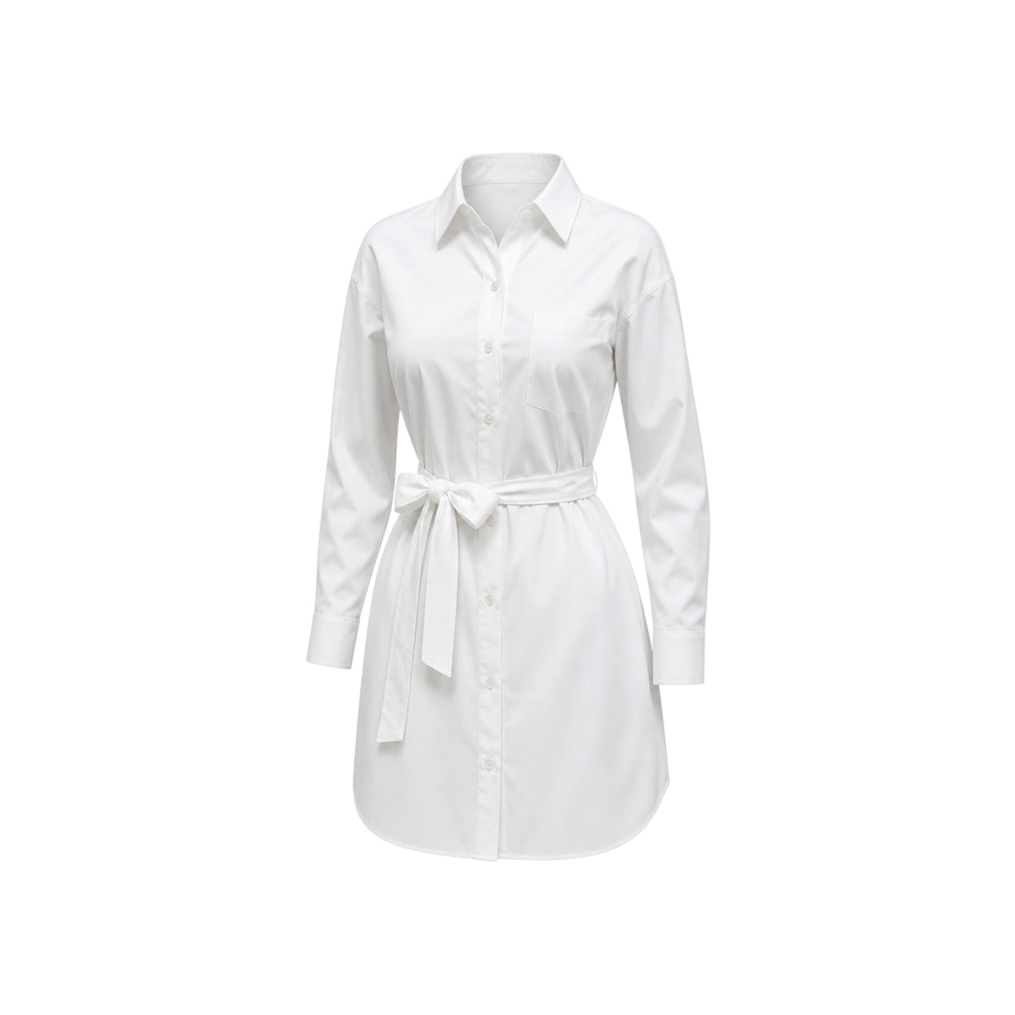 Theory Downing Shirtdress White NWT Sz S — Shirt + Removable Slip Dress, 2-in-1