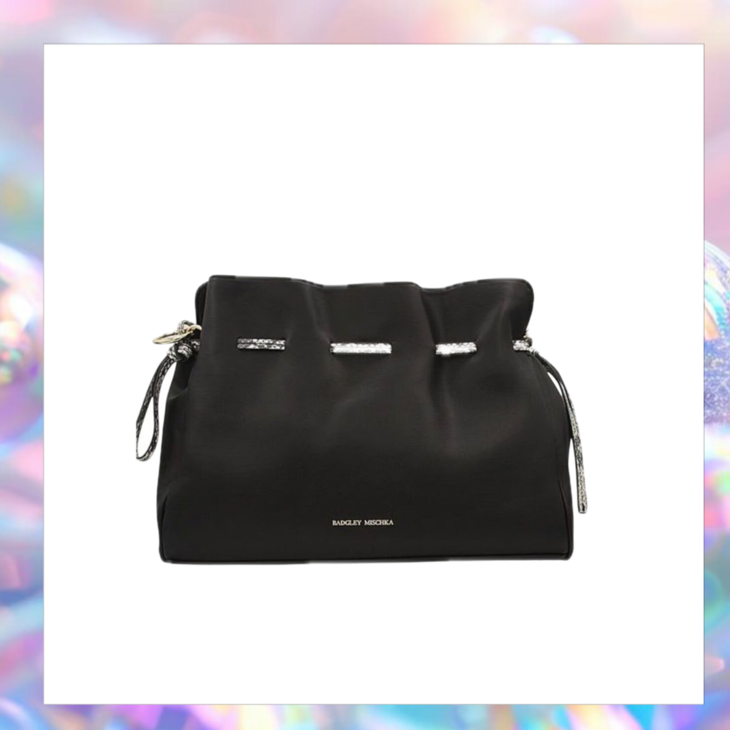 Badgley Mischka Snake Large Handbag