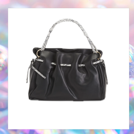 Badgley Mischka Snake Large Handbag