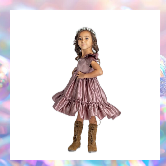 Mauve Rory Dress by Joyfolie / Mia Joy