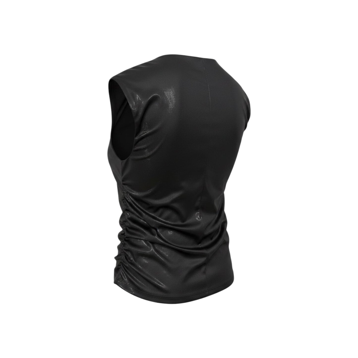 Express Women's Mock Neck Tank Black