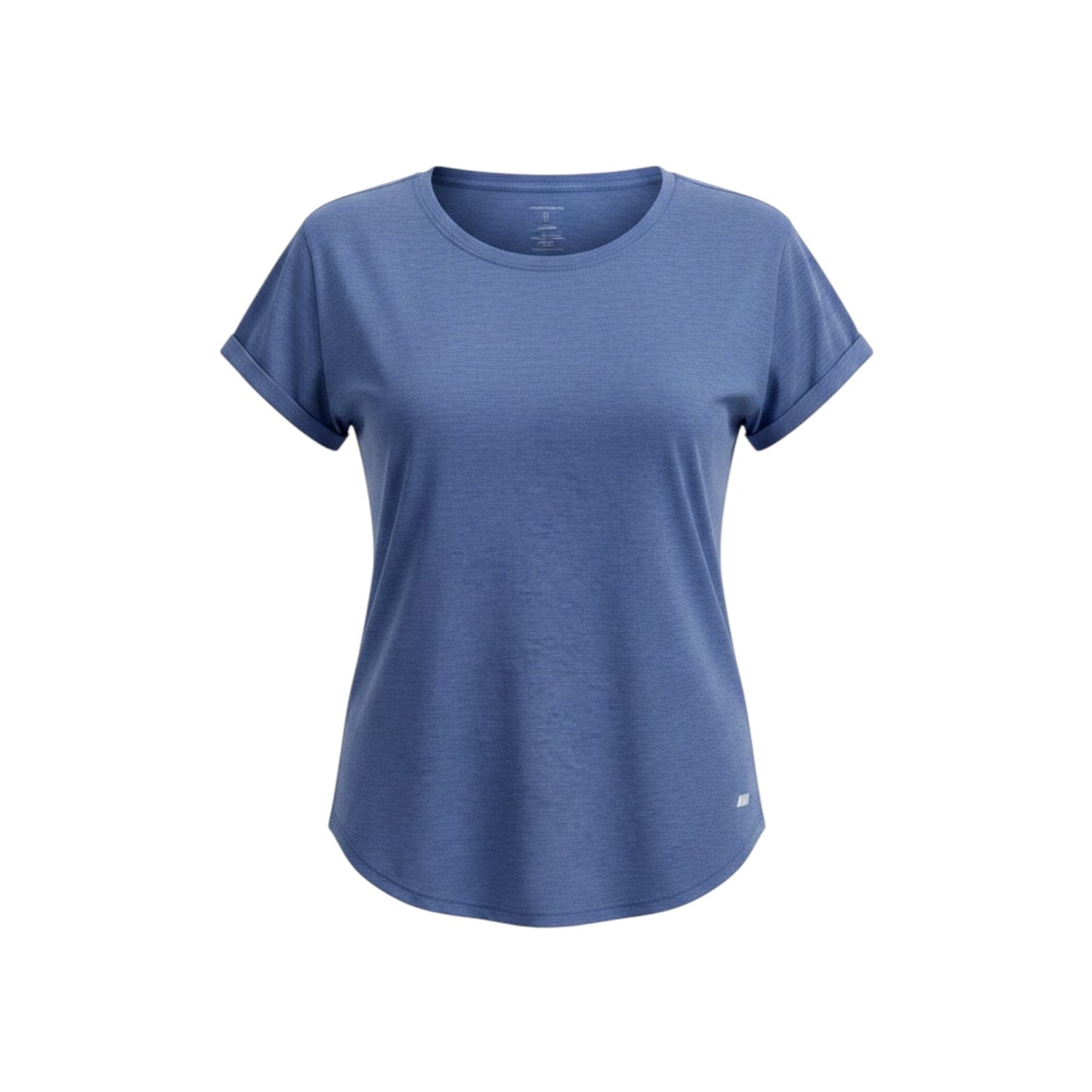 Amazon Essentials Women's Blue Short Sleeve Crewneck Top Large NWT