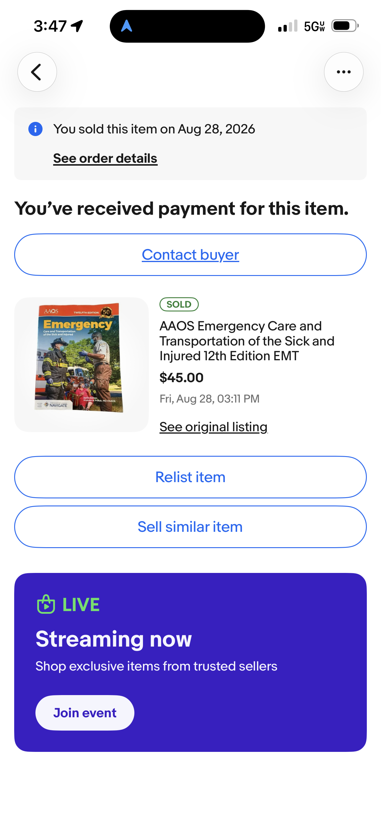ASOS emergency