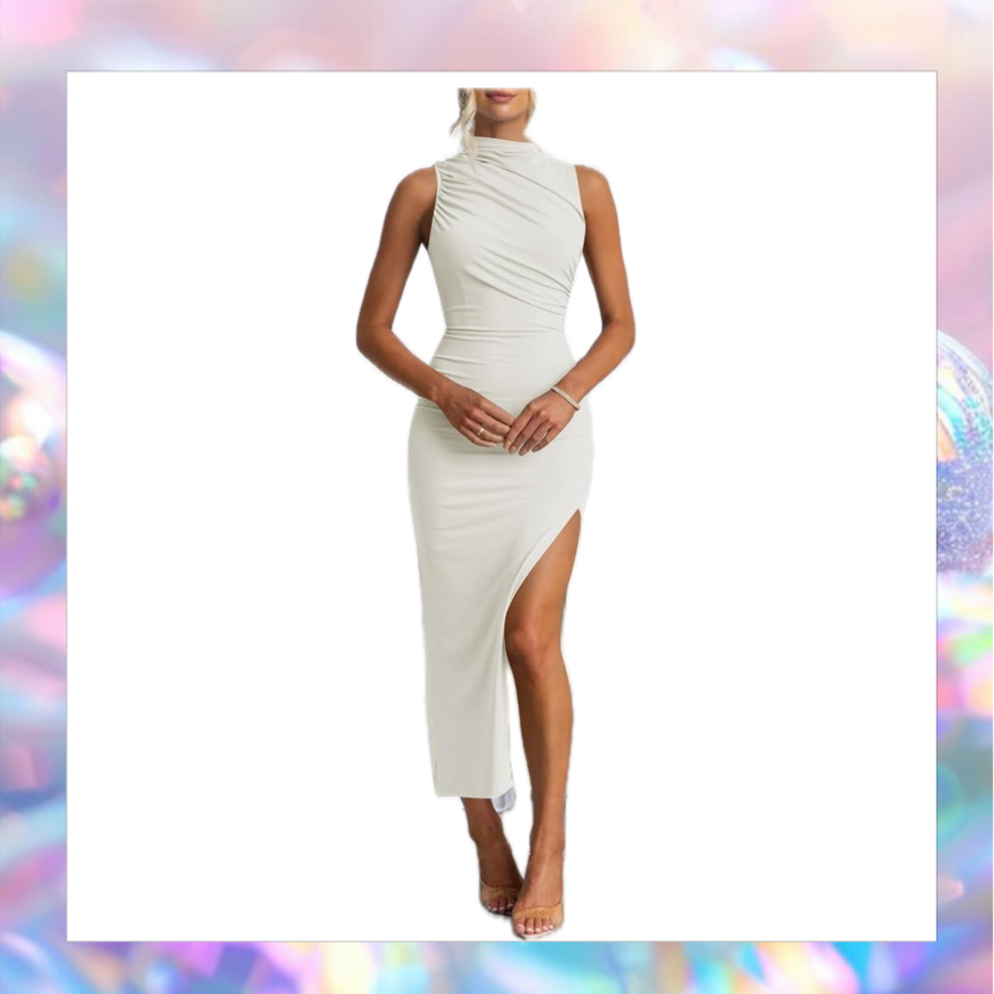 Sleeveless Bodycon Maxi Dress